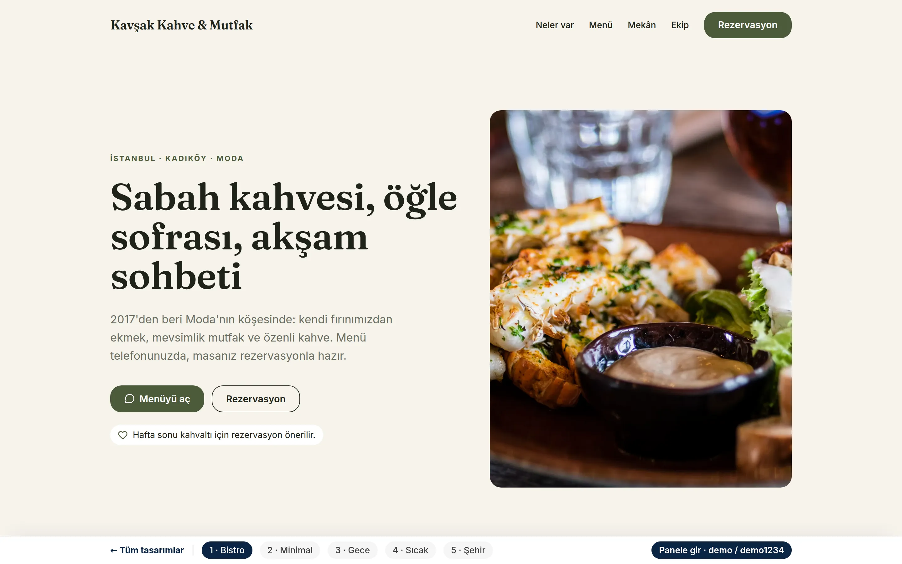 Cafe & restaurant